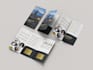 do professional modern tri fold brochure design
