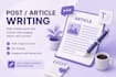 write SEO posts and articles