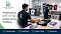provide dtf dtg sublimation printing and offset print ready design services