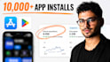 mobile app promotion, 10m app installs users, android app rating review