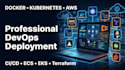 deploy docker, kubernetes, AWS ecs, and automate your devops infrastructure
