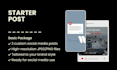 design social media posts and editable canva templates