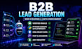 do b2b lead generation, web scraping, and data enrichment