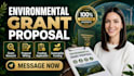 write environmental grant proposal and application