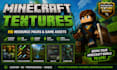 design custom minecraft texture packs and HD game assets