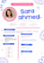 design a modern professional CV