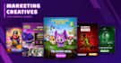 produce 3d 2d mobile game ad creatives and cinematic trailers