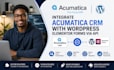 integrate acumatica crm with wordpress elementor forms via api