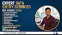 data entry, web research, and data collection