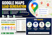 extract google maps business leads and contacts