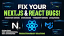 fix nextjs hydration errors and react typescript bugs