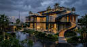 create stunning ai luxury villa architectural design