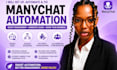 set up manychat automation manychat bot fix manychat bug