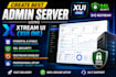create best admin server  using xtream ui, xui,one,  ssl security with restream