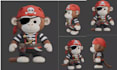 create 3d plush stuffed toy crochet pattern doll amigurumi plush stl file design