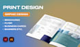 do flyer, brochure, roll up banner print design