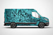 creative custom car wrap, van wrap, truck wrap, trailer wrap