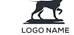 design unique dog paw logo