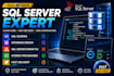 sql queries, fix sql server errors and create databases