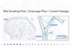 site grading plan drainage and culvert design