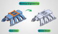 convert stl mesh to step stp editable cad, mesh to solid cad, cad reconstruction