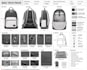 design a tech pack handbag bag tech pack tote backpack bag design