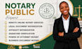 provide fast and reliable online notarization, affidavit and document services