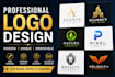 do unique modern eye catchy logo for your business