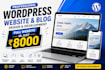 design and develop a professional wordpress website and blog
