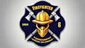 do unique fire fighter logo design 1 day