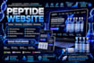 build peptide website, fda complaint, supplement website