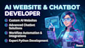 develop custom ai chatbots , websites automation and ai tools