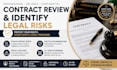 review contracts and identify legal risks