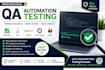 automate web application testing using selenium java testng