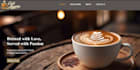 create a responsive HTML CSS landing page