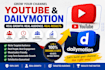 promote dailymotion, youtube video
