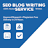 write SEO blog articles in 24 hours
