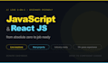 teach you javascript and react step by step from zero