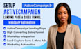 design activecampaign email template activecampiagn landing page sales funnel