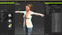 create 3d clothes, texturing and rigging in daz, iclone 8animation and blender