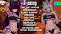 do custom vrchat avatar, vr charcter, vrc avatar, furry nsfw avatar,