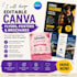 design editable canva flyers posters and brochures