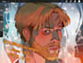 create a textured digital illustration