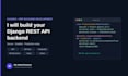 build a secure django rest API backend with drf and jwt auth