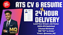 ats optimized professional CV and linkedin