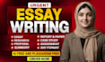 do essay writing, case study, research, summary and proposal