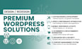 create wordpress website for your buisness