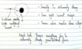 handwrite aesthetic study notes with diagrams for students