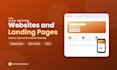 build a clean responsive one page website or landing page