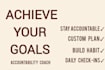 be accountability coach for your goals